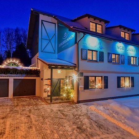 Landhotel Jungbrunnen Bad Brambach Bagian luar foto