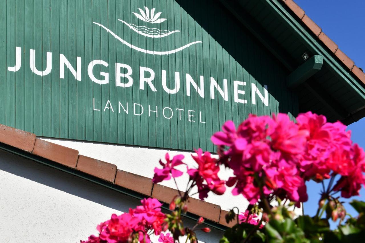 Landhotel Jungbrunnen Bad Brambach Bagian luar foto