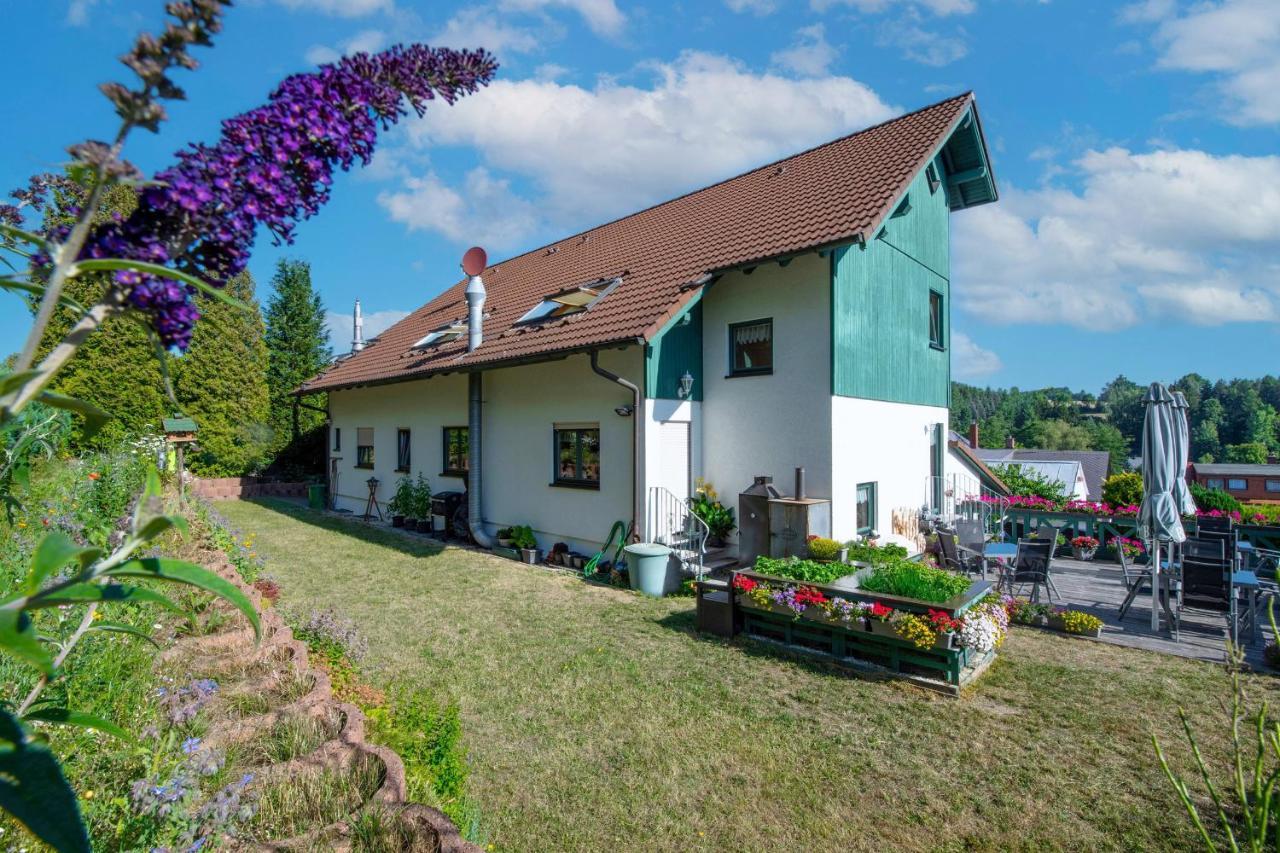 Landhotel Jungbrunnen Bad Brambach Bagian luar foto